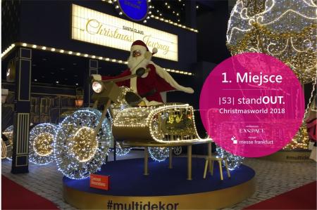 Multidekor- I miejsce StandOUT. Christmasworld 2018