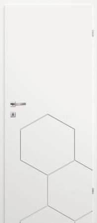Drzwi Grafen Model 3 Biały lakier Fot. Classen