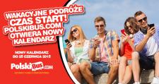 Wakacyjne podróże czas start! PolskiBus.com otwiera nowy kalendarz