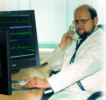 Lekarz systemu Tele EKG Polska