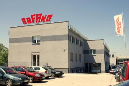 Nowa siedziba Zakładu Elektrofiltrów RAFAKO S.A. w Pszczynie przy ul. Górnośląskiej 3.