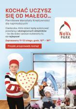 Walentynkowe warsztaty kreatywności dla najmłodszych w NoVa Park