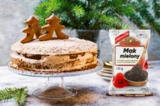 Tort makowo – piernikowy Tort makowo – piernikowy