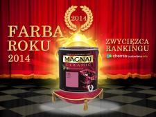 MAGNAT CERAMIC z tytułem „FARBA ROKU 2014"!