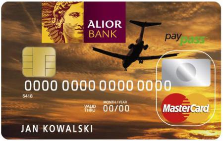 Alior Bank - Karta Kredytowa Lotnicza MasterCard PayPass