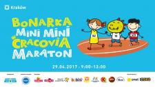 Dzieciaki na start Bonarka Cracovia Mini Mini Maraton