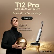 Brud nie ukryje się nigdzie. Ultrasmukły Dreame T12 Pro do suchych i mokrych zabrudzeń Brud nie ukryje się nigdzie. Ultrasmukły Dreame T12 Pro do suchych i mokrych zabrudzeń