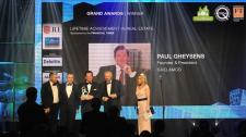 Paul Gheysens, Założyciel i Prezes Ghelamco, uhonorowany nagrodą  CEEQA LIFETIME ACHIEVEMENT AWARD