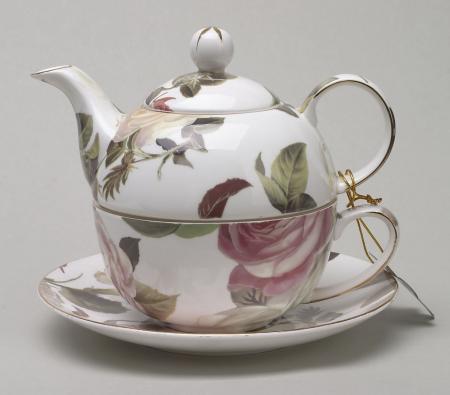 Tea for one z kolekcji Rosalia marki Villa Italia