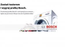 Zostań testerem pralki Bosch – masz tydzień na zgłoszenie!