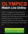 Przykład oszukańczej strony zachęcającej do oglądania Igrzysk Olimpijskich na żywo