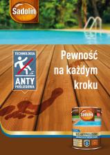 Sadolin Olej Antypoślizgowy do drewnianych tarasów i schodów Sadolin Olej Antypoślizgowy do drewnianych tarasów i schodów