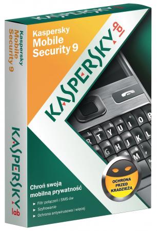 Pudełko Kaspersky Mobile Security 9
