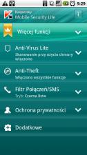Uaktualniony Kaspersky Mobile Security Lite wykorzystuje chmurę do wykrywania zagrożeń w aplikacjach