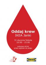 Oddaj krew z IKEA Janki