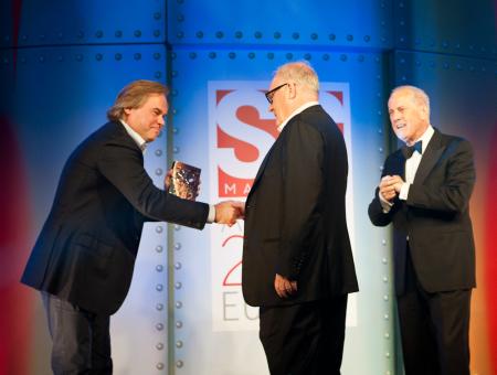 Jewgienij Kasperski odbiera wyróżnienie SC Magazine Awards Europe 2012