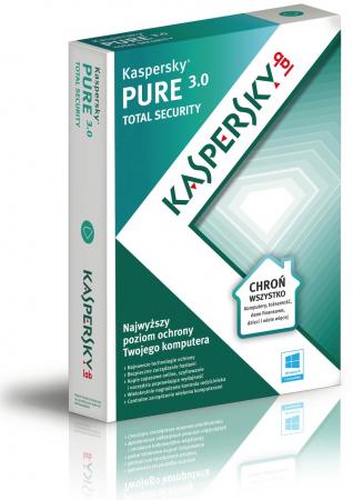 Kaspersky PURE 3.0 - pudełko