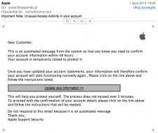 Nowa fala ataków phishingowych na użytkowników produktów Apple