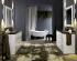 Salon kąpielowy z materiałem Noble Athos Brown Fot. Technistone
