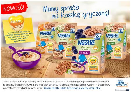 Nowa linia kaszek gryczanych Nestlé