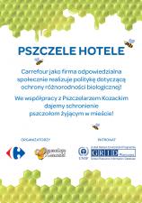 Pszczele Hotele od Carrefour Polska