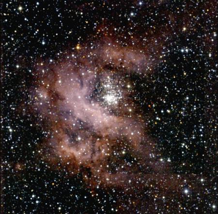Westerlund 2 - młoda gromada otwarta gwiazd