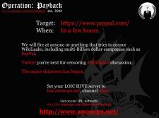 Grupa Anonymous atakuje przeciwników WikiLeaks