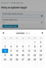 Sosrodzice.pl z kalkulatorem tygodnia ciąży