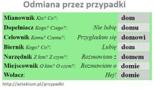 Odmiana przez przypadki w języku polskim