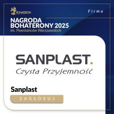 SANPLAST SA nominowany do nagrody BohaterONy 2025 SANPLAST SA nominowany do nagrody BohaterONy 2025