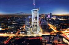 Warsaw Spire – symbol warszawskiego city. Start budynku wieżowego!