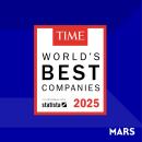 Mars wyróżniony w rankingu World’s Best Companies 2025 magazynu TIME Mars wyróżniony w rankingu World’s Best Companies 2025 magazynu TIME