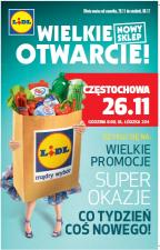 Otwarcie czwartego sklepu sieci Lidl w Częstochowie