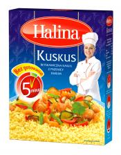 Lekki posiłek z Kaszą Kuskus marki Halina