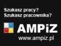 logo: AMPiZ - Agencja Międzynarodowego Pośrednictwa i Zatrudnienia