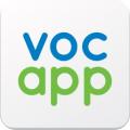 logo: Ucz się szybciej i prościej – z innowacyjnymi fiszkami VOCAPP