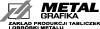 logo: Metal Grafika Producent Tabliczek i Elementów Urządzeń