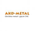 logo: Obróbka metali, CNC, Cięcie laserem - AKD Metal