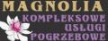 logo: Zakład Pogrzebowy Magnolia - pogrzeby, ekshumacje, transport zmarłych, USC, ZUS, KRUS, MSWiA