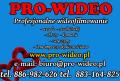 logo: PRO-WIDEO Filmowanie wesel, Kamerzysta na wesele, Nowy Sącz, nagrywanie wesel, wideofilmowanie