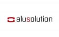 logo: Alusolution - nowoczesne rozwiązania z aluminium - okna i drzwi aluminiowe - alusolution.pl