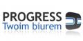 logo: BIURO PROGRESS- WIRTUALNE BIURO - WIRTUALNY SEKRETARIAT