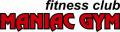 logo: fitness klub Maniac Gym Białystok