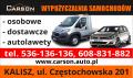 logo: Wypożyczalnia Samochodów i Autolawet CARSON Kalisz
