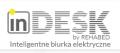 logo: Biurka elektryczne z regulowaną wysokością blatu – InDESK