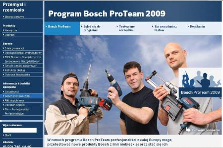 Bosch ProTeam – nowy program Boscha dla profesjonalistów