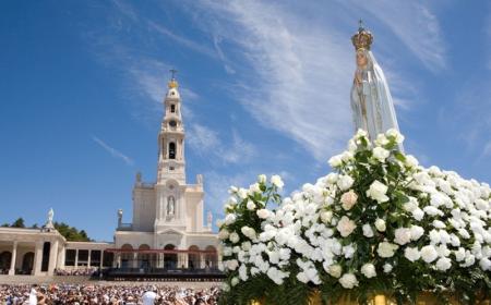 Fatima podczas uroczystości - fot. Turismo de Lisboa