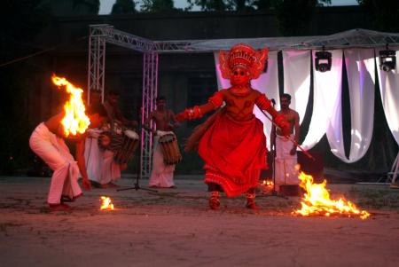 Theyyam Performers, 4 lipca, WWT, fot. Norbert Ptak