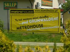 Metrohouse promuje się pod Grunwaldem