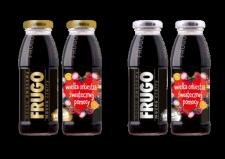 Czarne FRUGO w limitowanych butelkach na rzecz  Wielkiej Orkiestry Świątecznej Pomocy